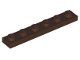 Lego Dark Brown Plate 1 x 6 10 Stück