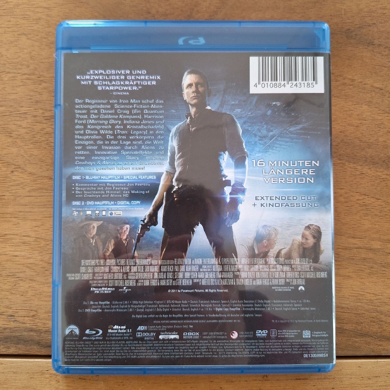Tutti i DVDs: Cowboys & Aliens - Bluray – Usato da Porrentruy venduto da Ikoss 1