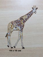 GIRAFFE - Aufnäher - Stickerei - 19 x 15 cm