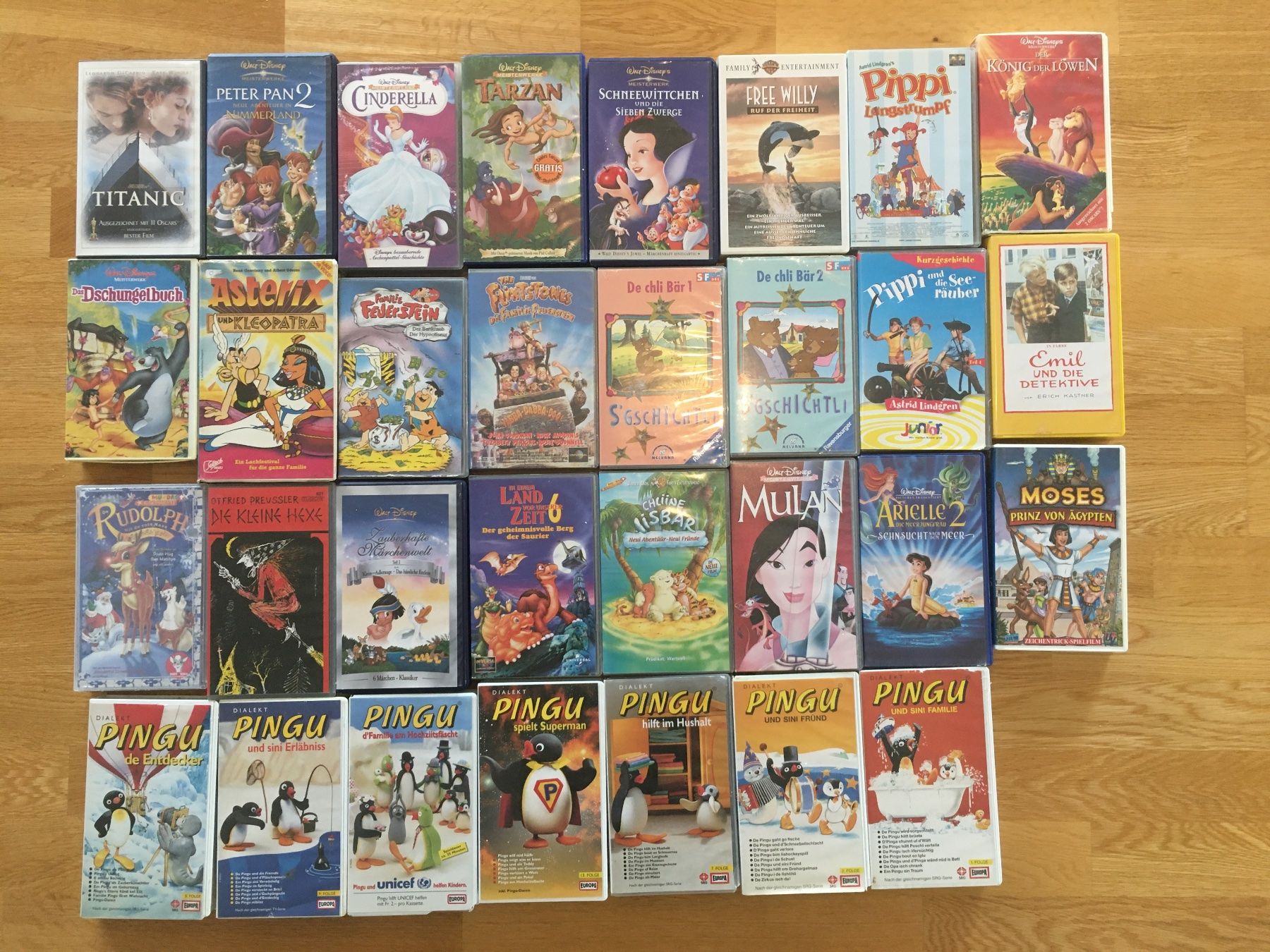 Alle VHS: VHS Sammlung Kinder – Gebraucht aus Gais von