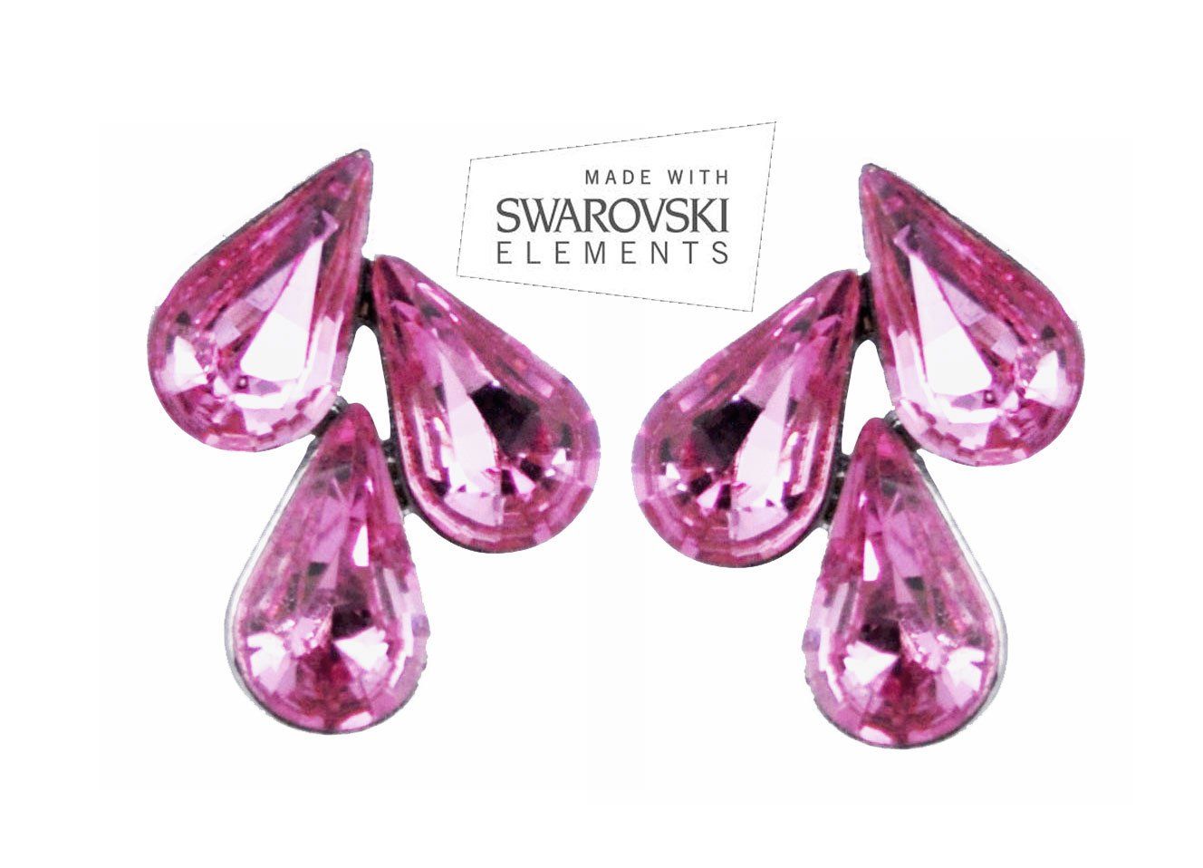 Orecchini pendenti & Orecchini a lobo: Swarovski  Ohrstecker Rose – Nuovo e nell'imballaggio originale da Bottenwil venduto da anh_5brz
