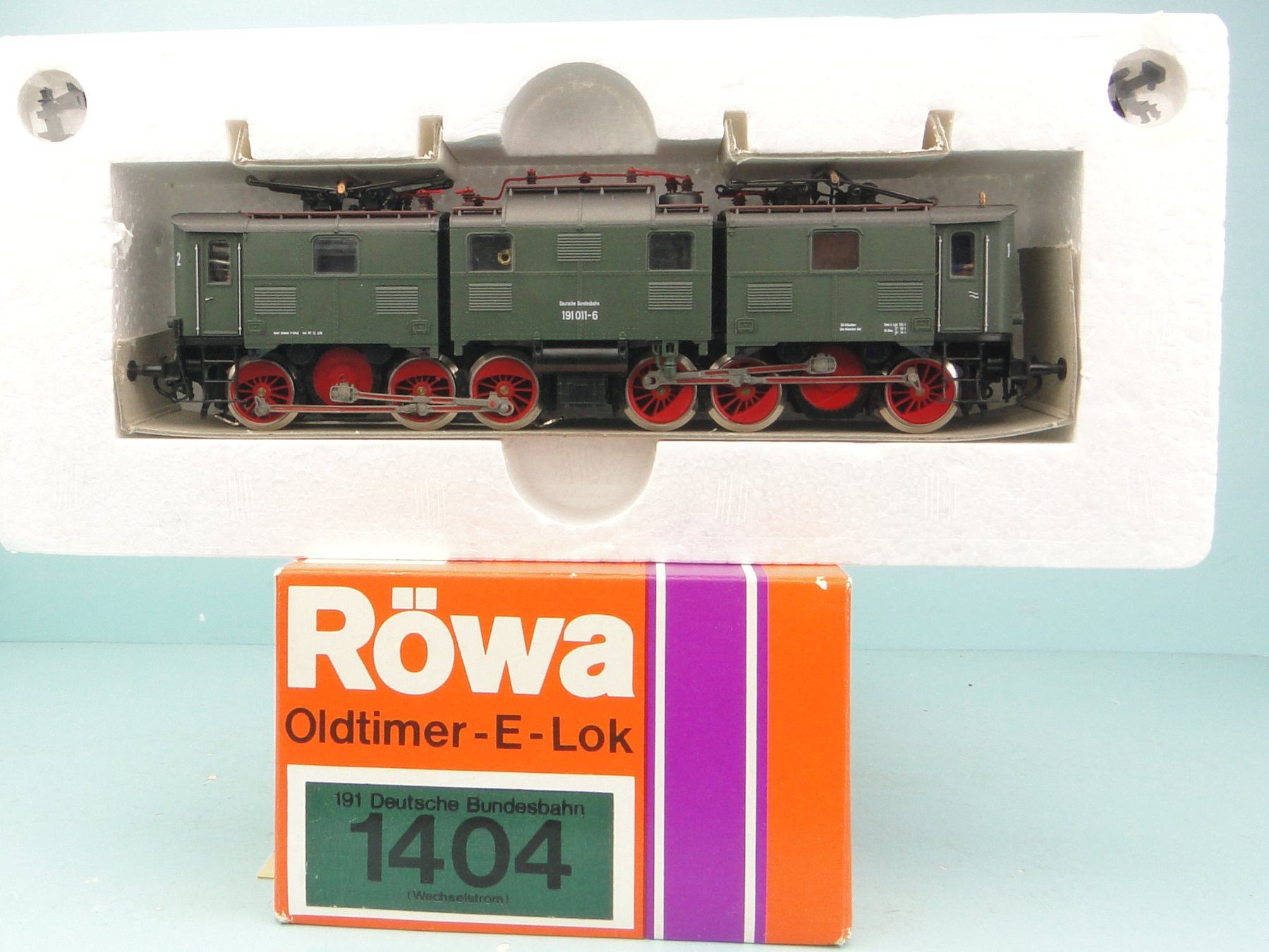 Modellini di ferrovie: RÖWA Oldtimer E Lok 1404 – Usato da Bülach venduto da cann11 1