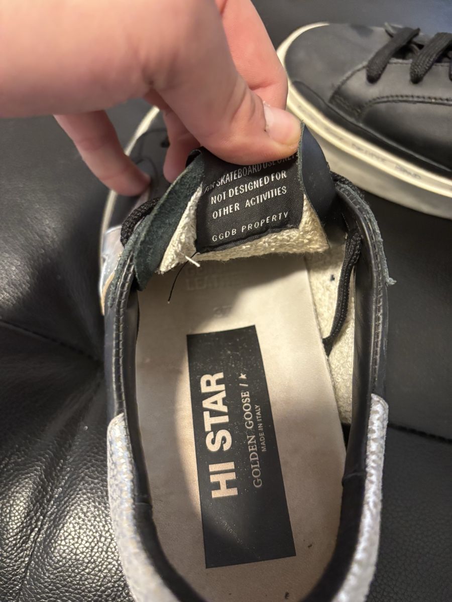 Golden Goose Damenschuhe: Golden Goose Black Sneakers – Gebraucht aus Chur von Cuteclothes7k 1