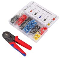 1200pcs Crimpzangen Aderendhülsen Tool Kit Für 0,25-10 mm²