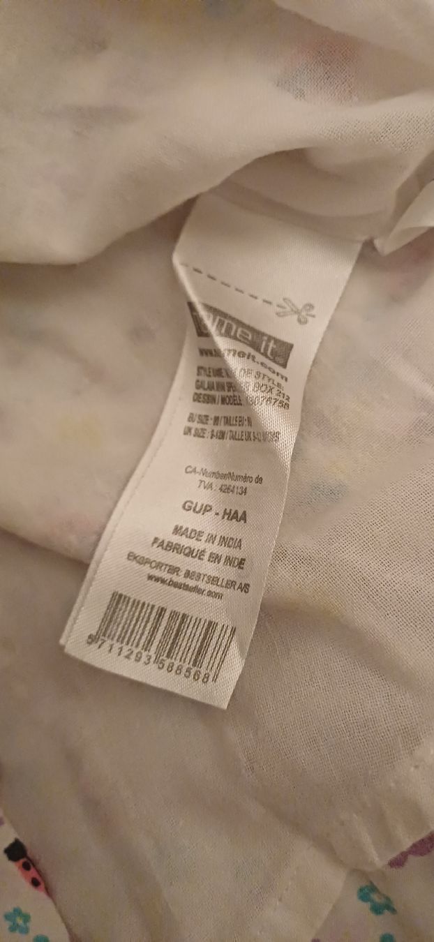 Vestiti & Gonne: Sommerliches Mädchenkleid, Grösse 80 Marienkäfer Muster – Usato da Riniken venduto da Lessy- 2