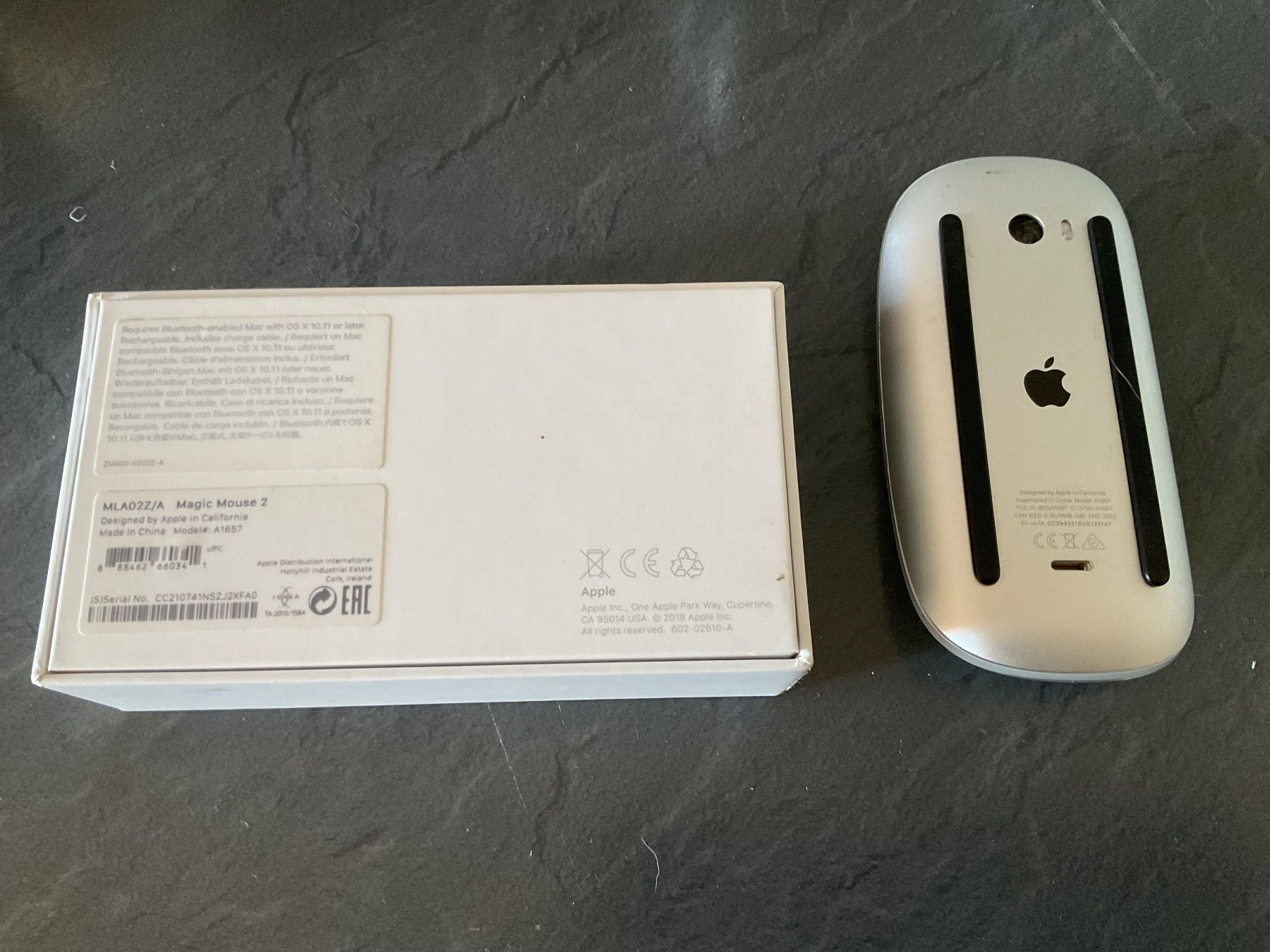 Apple Mouse: Dès 1.- APPLE MAGIC MOUSE 2 dans sa boîte wireless – Nuovo (secondo la descrizione) da Genève venduto da Mazelyne 1