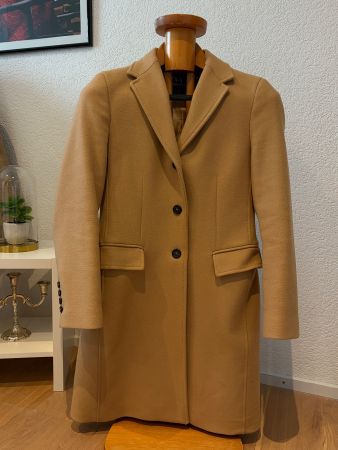 Wintermantel in Beige, Made in Italy, Grösse M, Top Zustand!