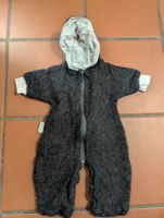 Baby Overall Odenwälder Babynest dunkelgrau Wolle gefüttert