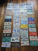 USA Autoschilder komplette Sammlung