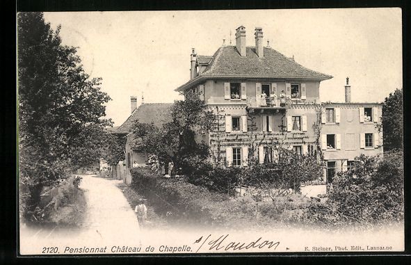 Ansichtskarten: Chapelle, Pensionnat Chateau de Chapelle – Gebraucht aus Berlin von bartko-reher