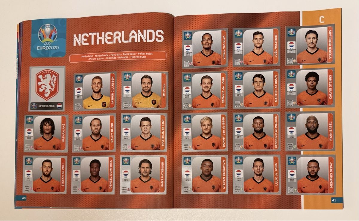 Panini Alben: Panini UEFA Euro 2020  – Gebraucht aus Au SG von Bego1 4