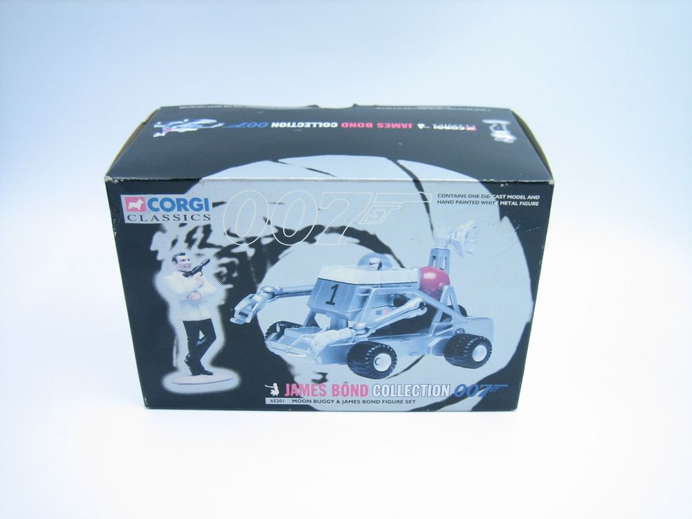 Corgi 1/43 Moon Buggy Avec Figurine – édition James Bond 007, Collection Corgi Classics