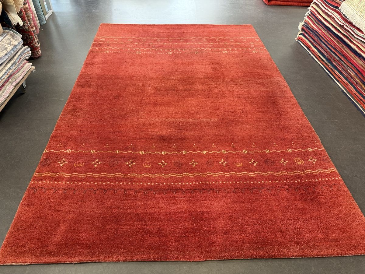 Gabbeh Teppiche: Roter Orientteppich Gabbeh – Neu (gemäss Beschreibung) aus Liestal von galerie_nategh 6