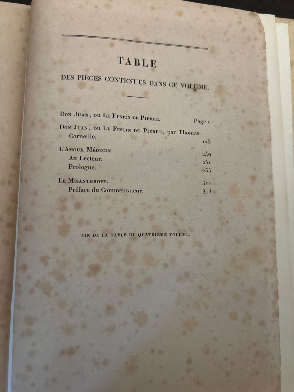 Libri: Œuvres complètes de Molière tome IV – Usato da Céligny venduto da isa_lgy2 3