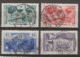 CH129 - Paysages 1914-1918 vollstempel