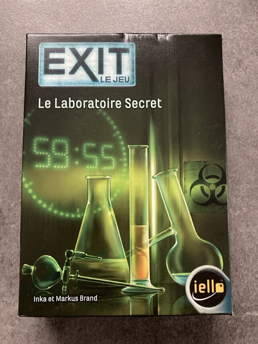 Kosmos Spiele: Jeu EXIT "Laboratoire Secret" escape game – Neu (gemäss Beschreibung) aus Réchy von Pittdesign