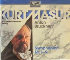 Kurt Masur / Anton Bruckner - Symphonien Nr. 1-9 (10 CD Box)