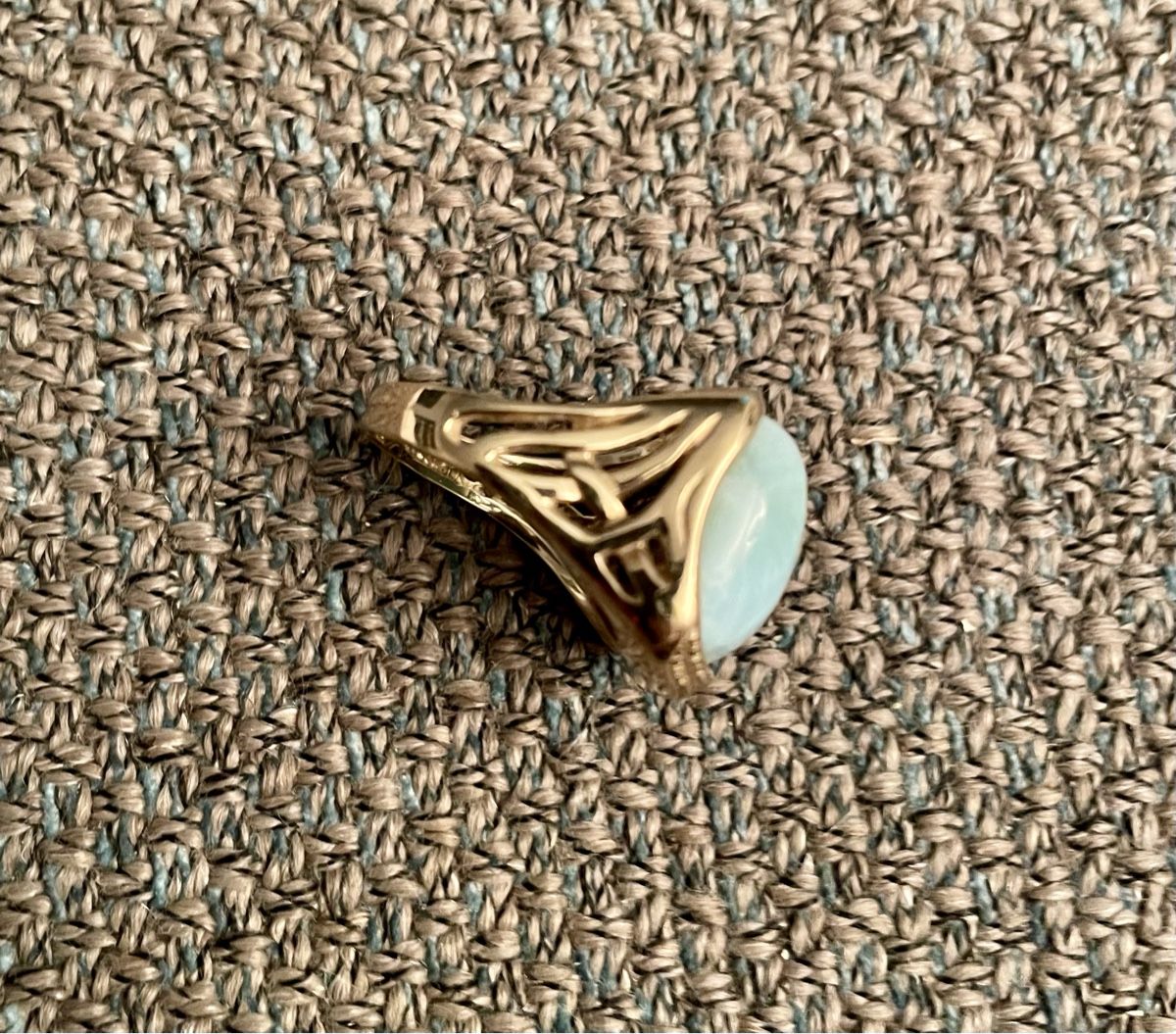 Anelli: Ring Gold 375 mit Larimar – Usato da Zürich venduto da doeni95 3