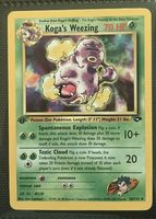 Pokémon Gym Challenge Koga's Weezing First Edition Near Mint