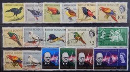 British Honduras Lot mit schönen Werten I
