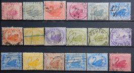 Western Australia Lot mit alten Werten V