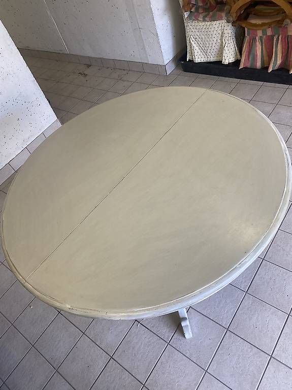 Tavoli: Table ronde en bois avec rallonge – Usato da Chêne-Bourg venduto da met_l6p6 1