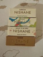 Lot 4 échantillons parfum Nishane extrait de parfum