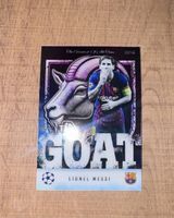 Match Attax Lionel Messi GOAT Trading Card guter Zustand