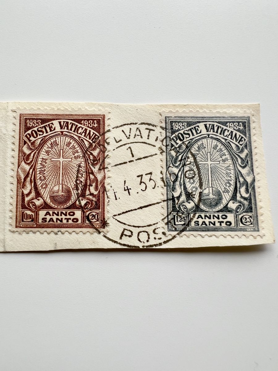 Tutti i francobolli: Vatikan Briefmarken 1933  – Usato da Glattbrugg venduto da Artos67 5