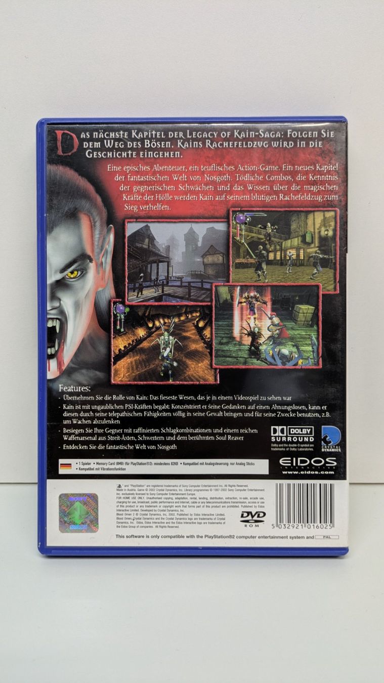 Giochi: Blood Omen 2 - PlayStation 2 – Usato da Menziken venduto da mame18 2