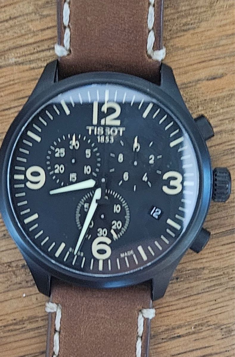 Tissot Uhren: Tissot Chronograph XL Lederarmband – Gebraucht aus Untersiggenthal von TimeandShine 6