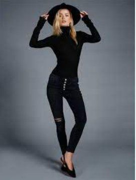 🤩MANGO SKINNY JEANS SCHWARZ VERWASCHEN NEU & D&G P.