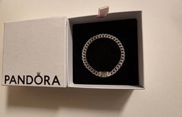 Pandora Timeless Pavé Gliederarmband 925 Silber