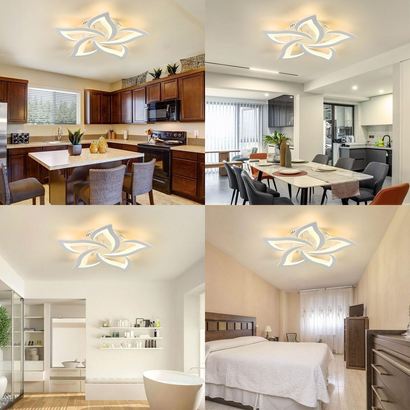 Lampadari & plafoniere: Deckenleuchte Deckenlampe LED dimmbar mit Fernbedienung – Nuovo e nell'imballaggio originale da Herisau venduto da Serenco 1
