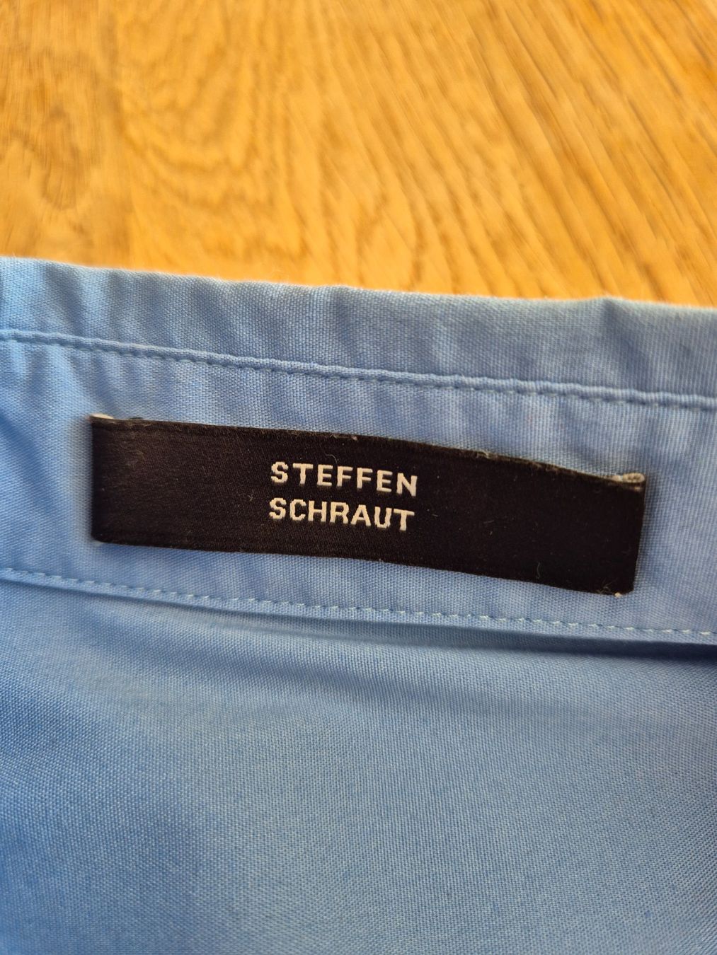 Steffen Schraut Camicette: Raffinierte Steffen Schraut Hemd-Bluse | Gr. 36 | hellblau – Usato da Balgach venduto da KaorinNoire 3