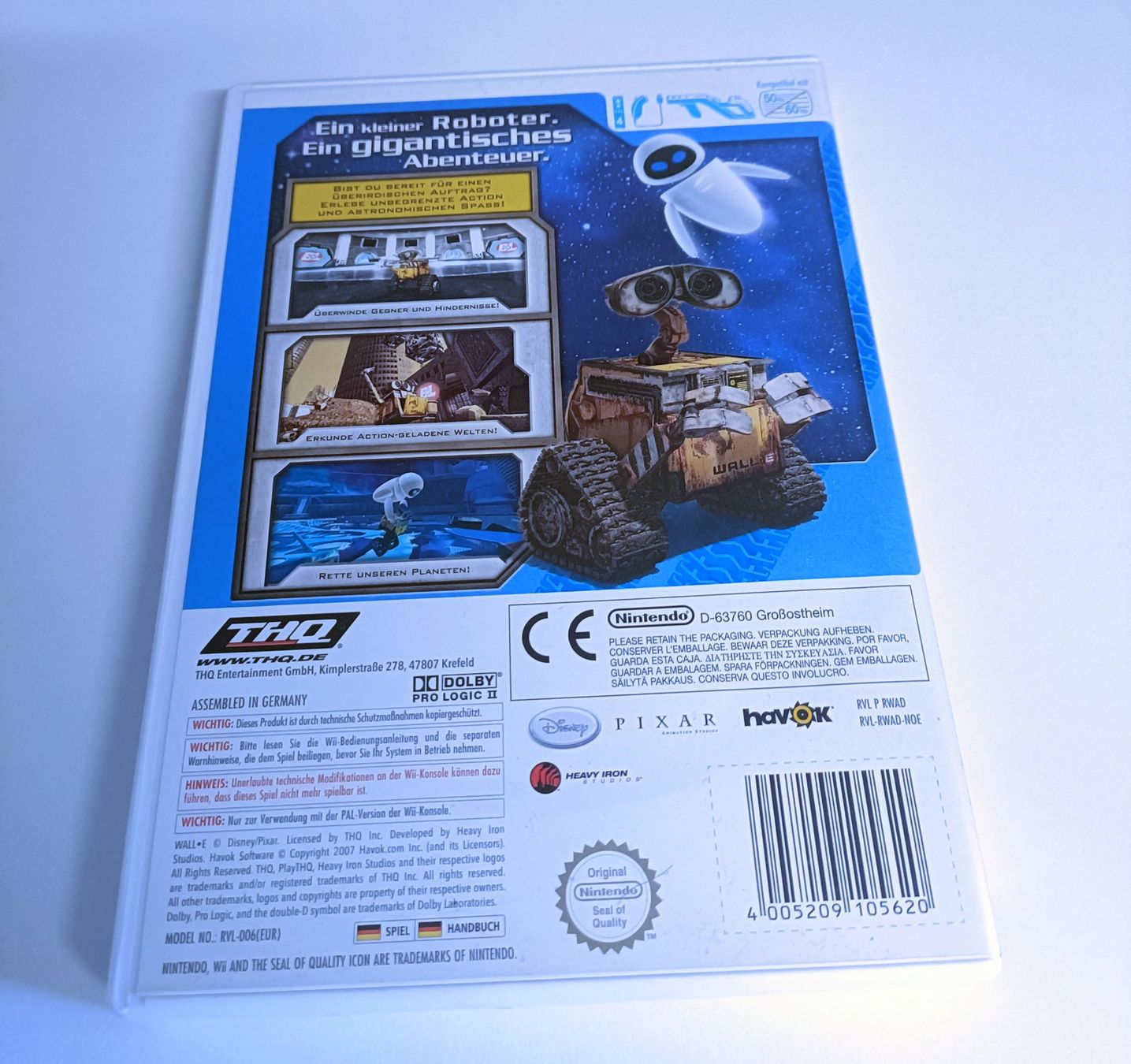 Nintendo Giochi: Disney Pixar WALL-E | Wii – Usato da Köniz venduto da Gamecollect 2