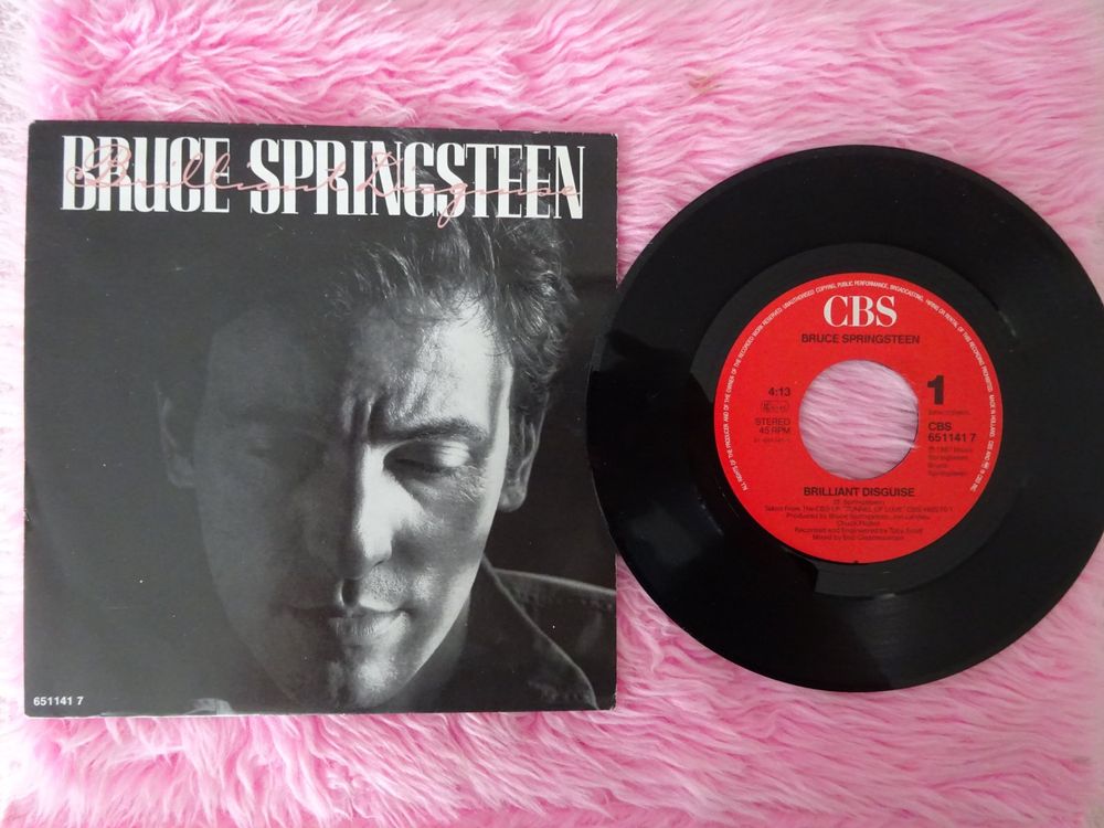 **BRUCE SPRINGSTEEN** MY HOMETOWN / BRILLIANT DISGUISE NEU (Gebraucht ...