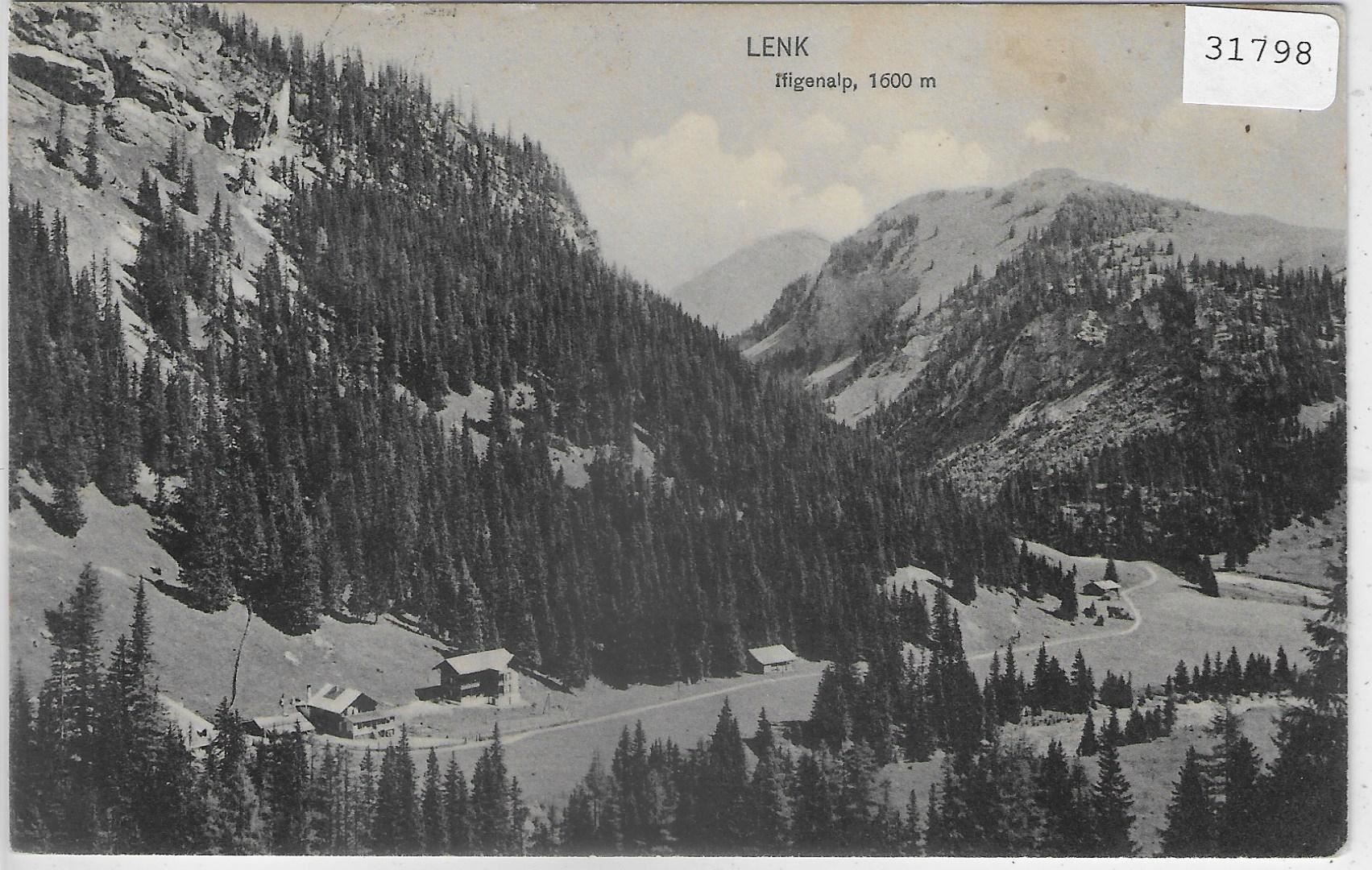 Ansichtskarten: Lenk - Ifigenalp – Gebraucht aus Ettingen von Kartenplanet