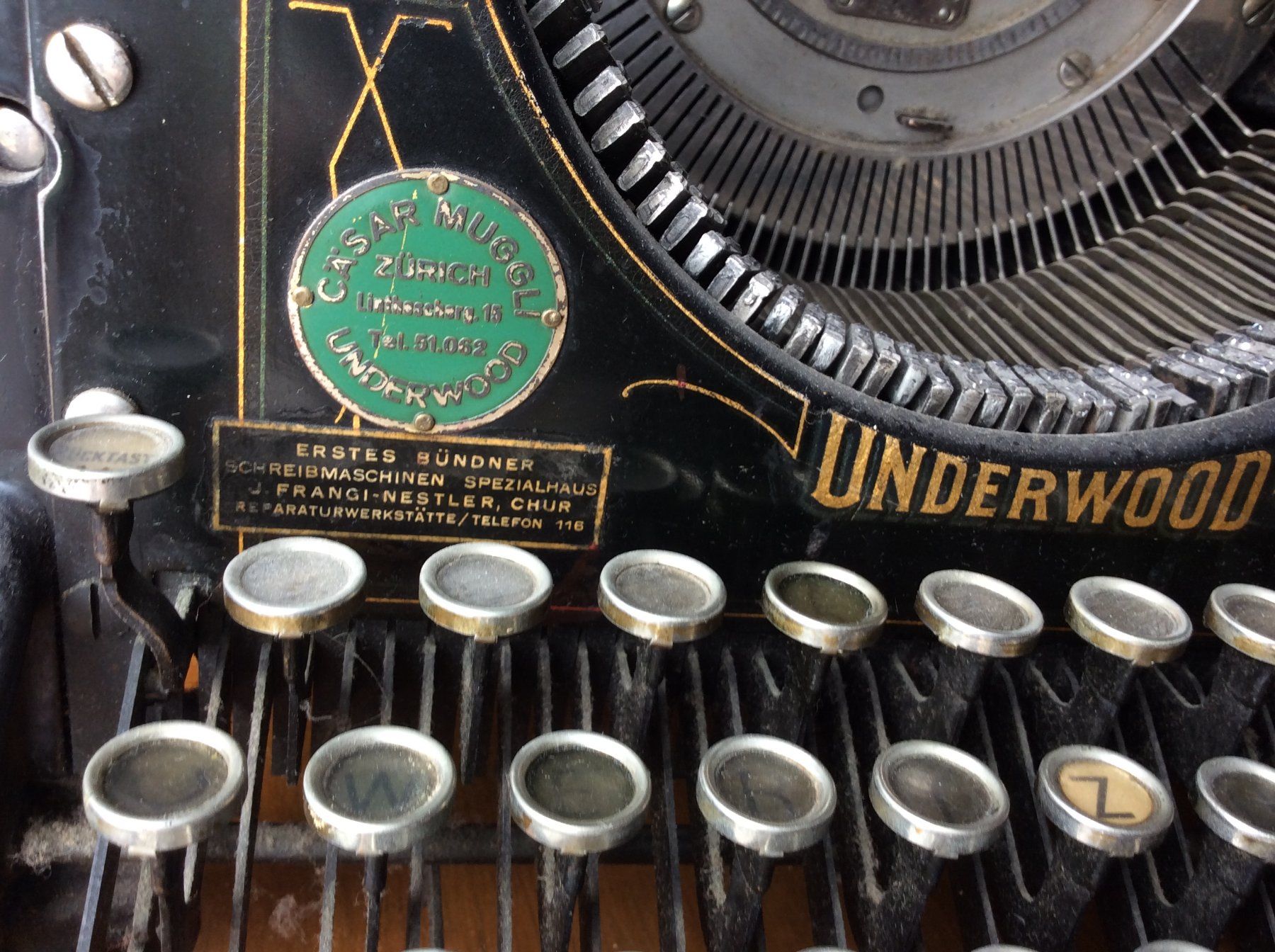 Underwood Schreibmaschinen: Schreibmaschine Underwood – Gebraucht aus Malans GR von basile001 2
