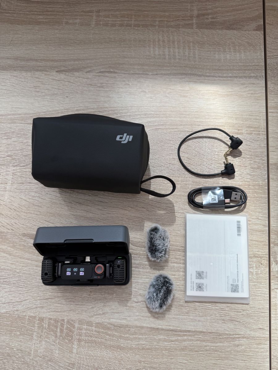 DJI Mikrofone: DJI Mic 2 (2 TX + 1 RX + Charging Case) – Neu (gemäss Beschreibung) aus Genève von sst_nv8c