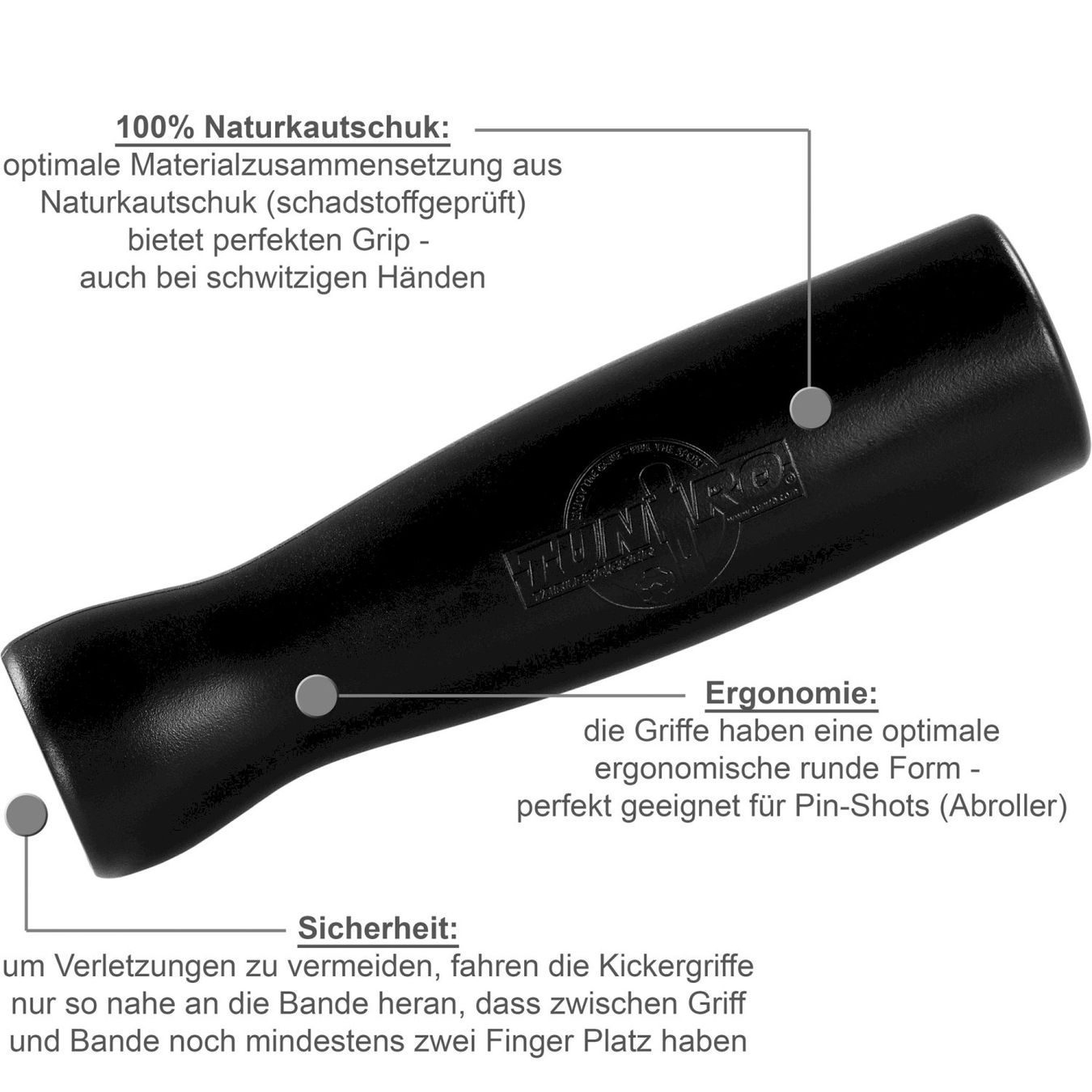 Giochi: TUNIRO Tischkicker BASIC Schwarz – Nuovo e nell'imballaggio originale da Bottighofen venduto da zaap 4