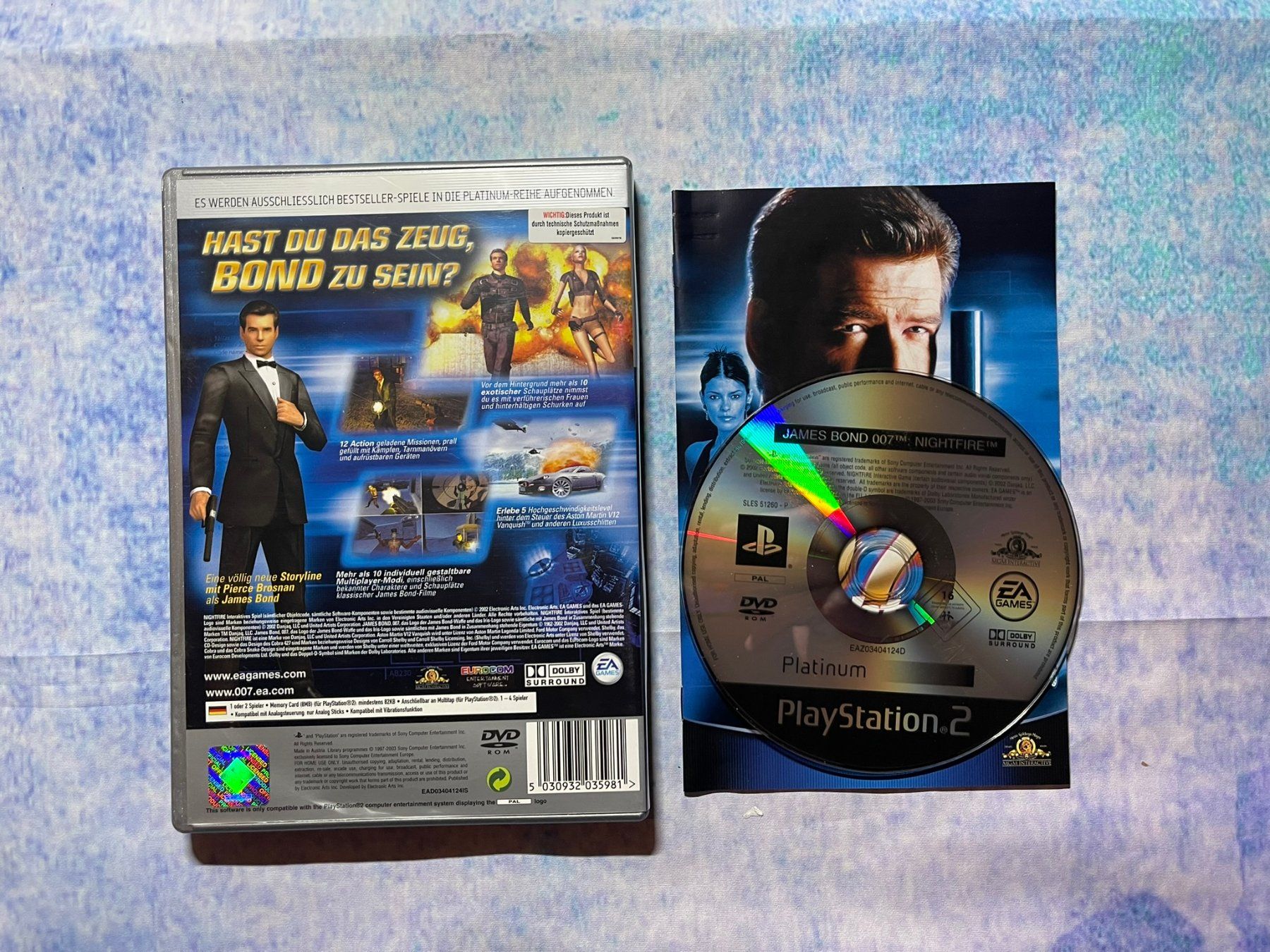 Spiele: PS2: 007 Nightfire – Gebraucht aus Märstetten von AlienNova 1