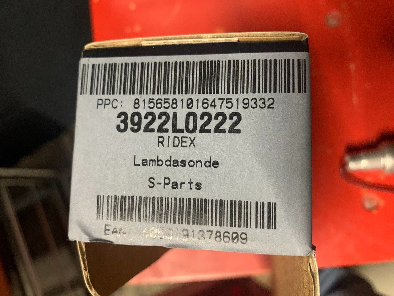 Tutti pezzi di ricambio auto: Ridex Lambdasonde 3922L0222 – Nuovo (secondo la descrizione) da Glattpark(Opfikon) venduto da schocobongo 2