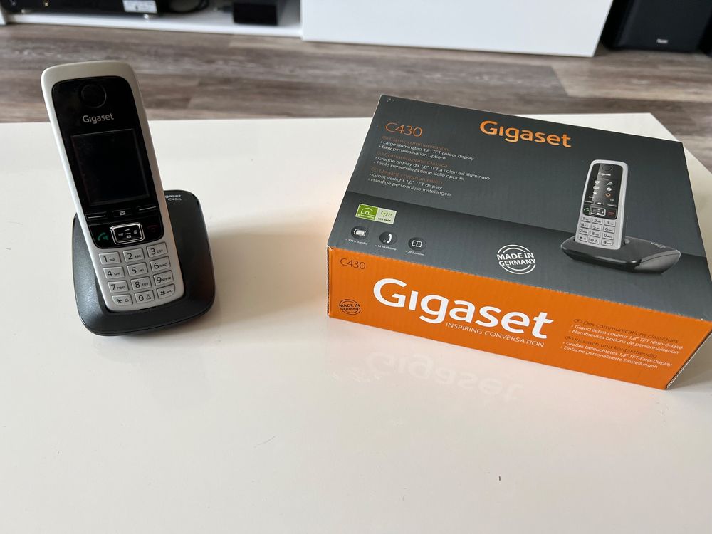 Gigaset C530H Telefono Cordless Supplementare, Senza Cavo Per Linea