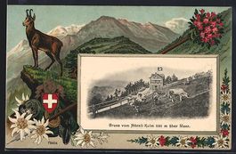 Litho Fischenthal /ZH, Hörnli-Kulm, Hot