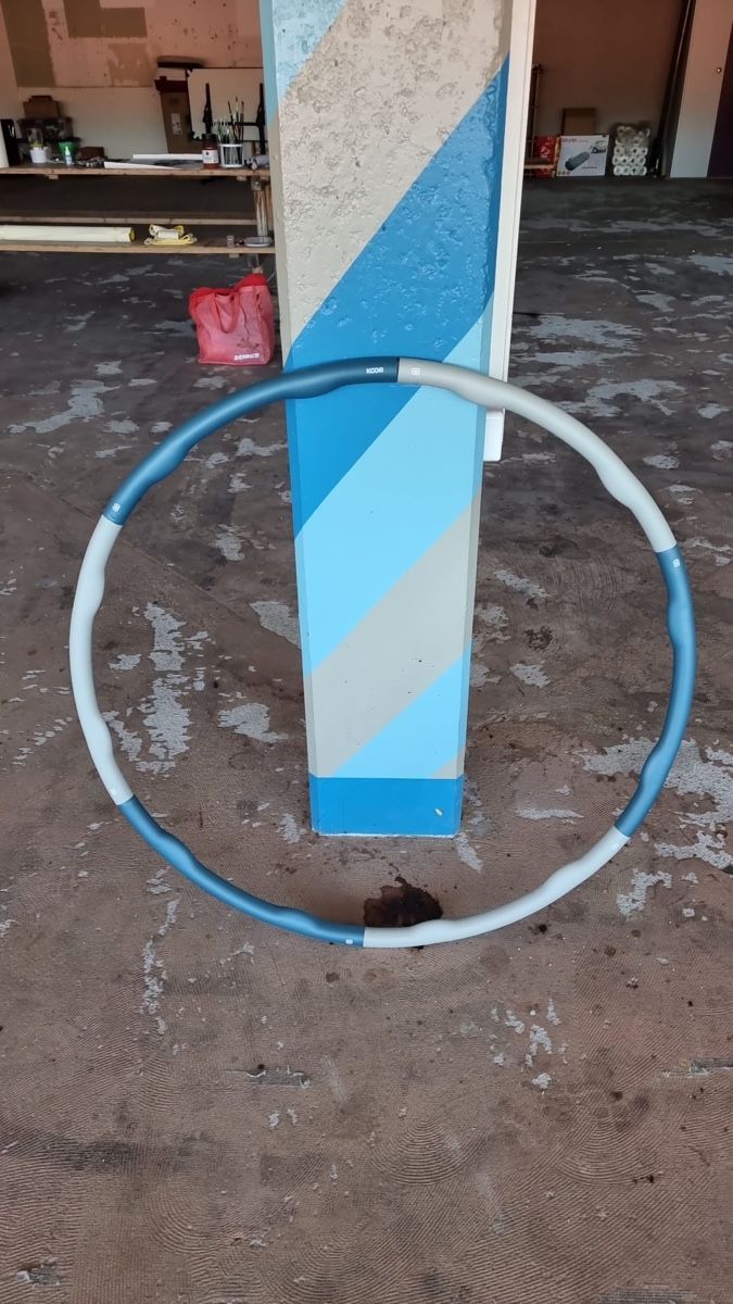 Hometrainer: Hula Hoop Reifen mit Gewicht – Usato da Bannwil venduto da Leezuz99