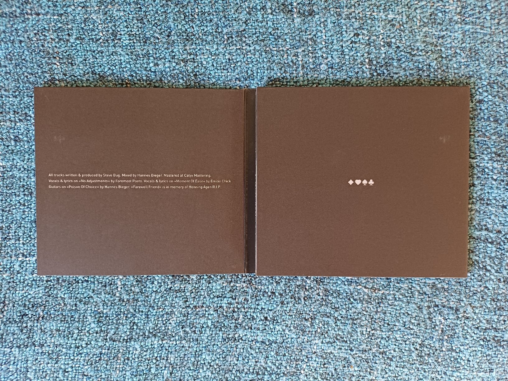 CD: Steve Bug "Noir" CD digipak  – Nuovo (secondo la descrizione) da Begnins venduto da Drastic-Sound 2