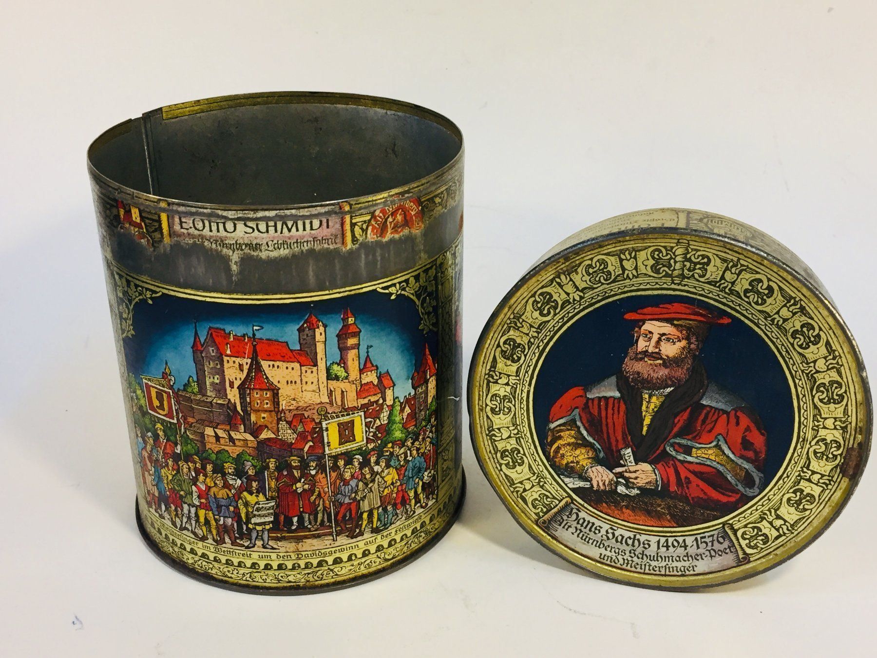 Barattoli: Vintage Blechdose – Usato da Schaffhausen venduto da vintageville 5
