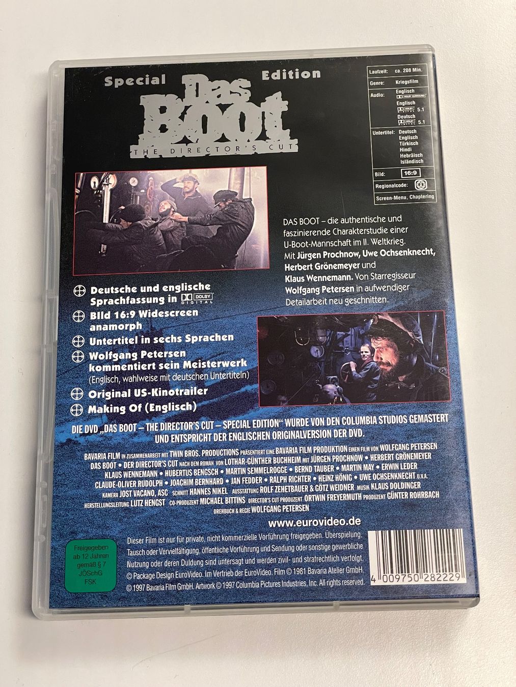 Tous les DVDs: Das Boot -Jürgen Prochnow – D'occasion à Muri b. Bern par AdidasCollector 1