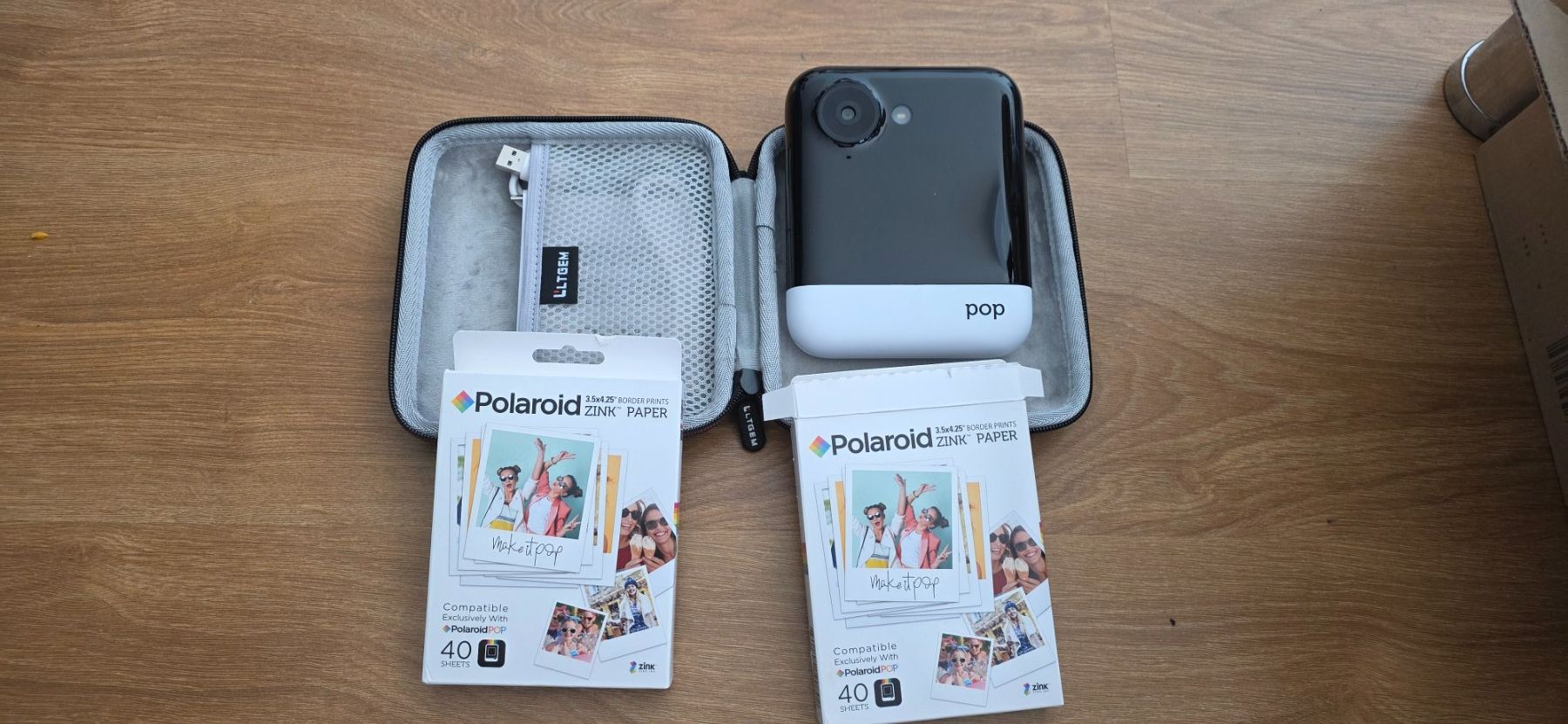 Polaroid Fotocamera: Polaroid Pop Weiss – Usato da Ulisbach venduto da Old_Science 5